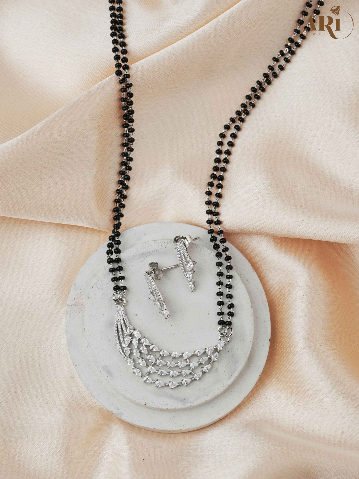 4 Layer Diamond Mangalsutra