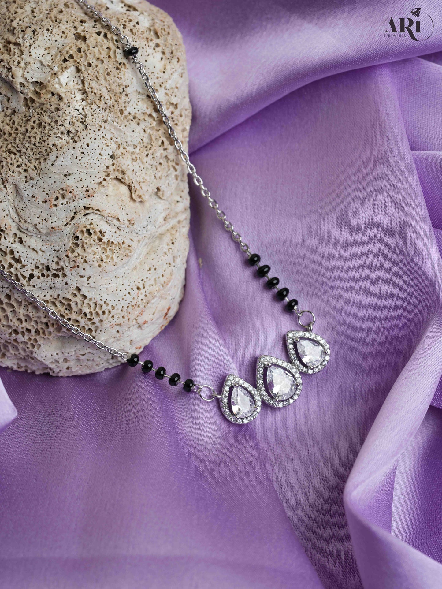 Triple Diamond Mangalsutra