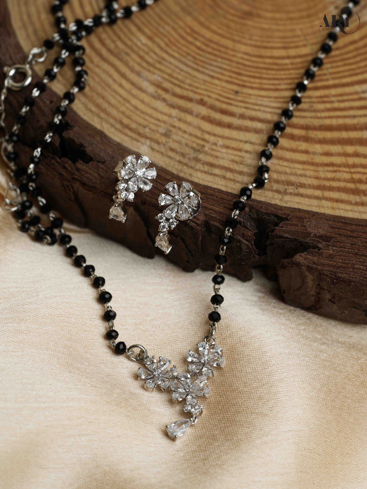 Triple Diamond Mangalsutra