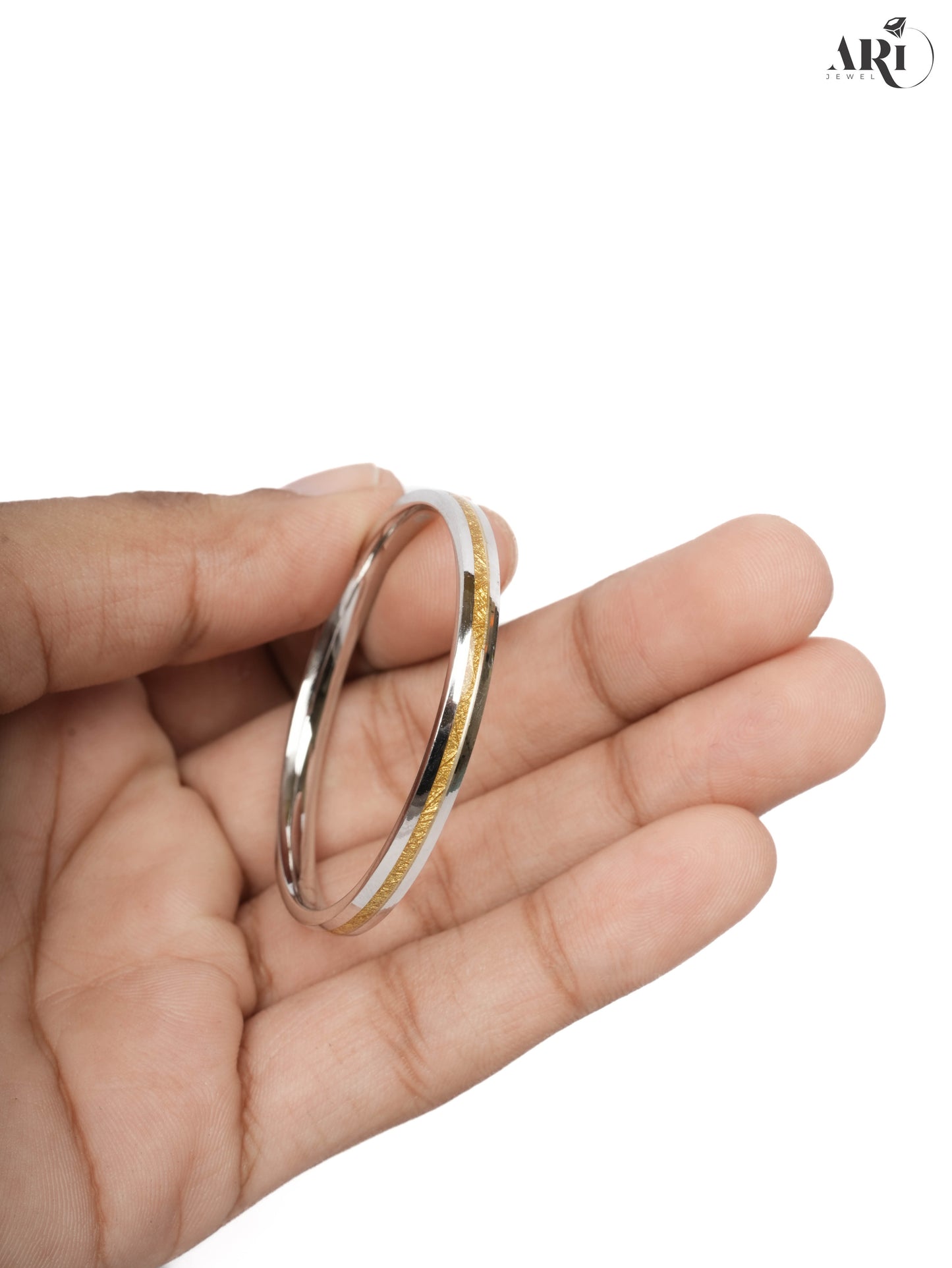 Fancy Golden Outline Baby Bangales