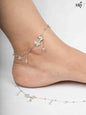 Pearl Butterfly Anklets