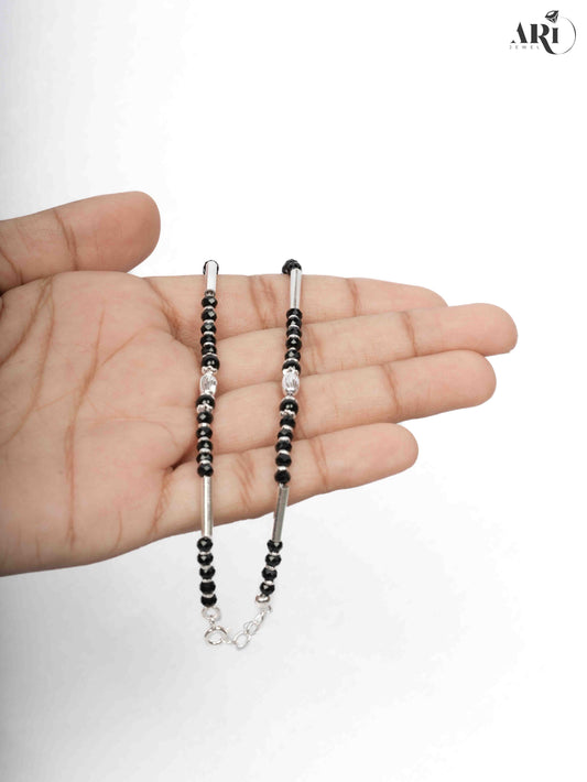 Baby Fancy Black Beads Bracelet