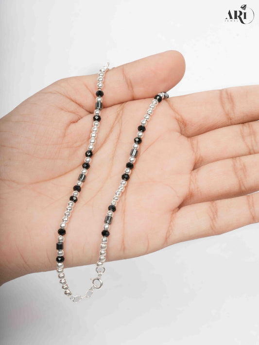 Baby Fancy Black Beads Bracelet