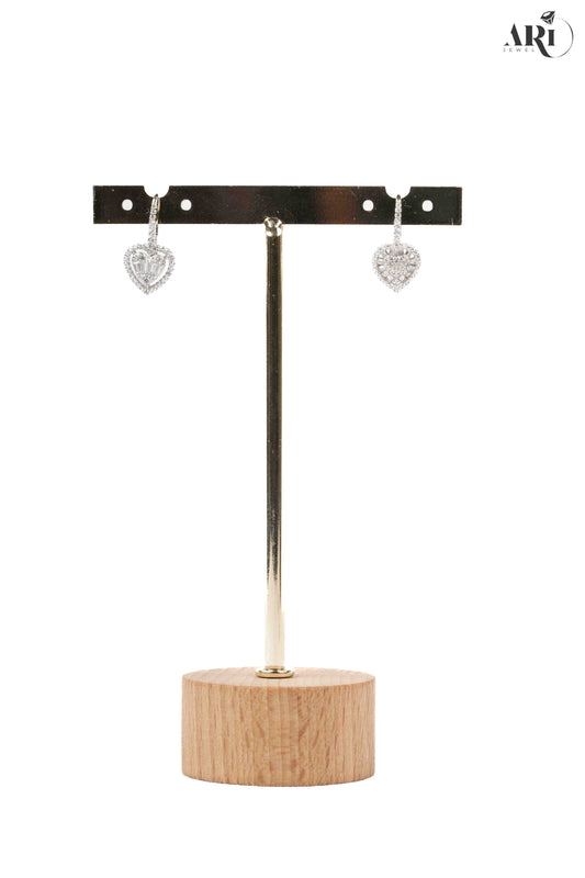 Solitaire Heart Shape Tops