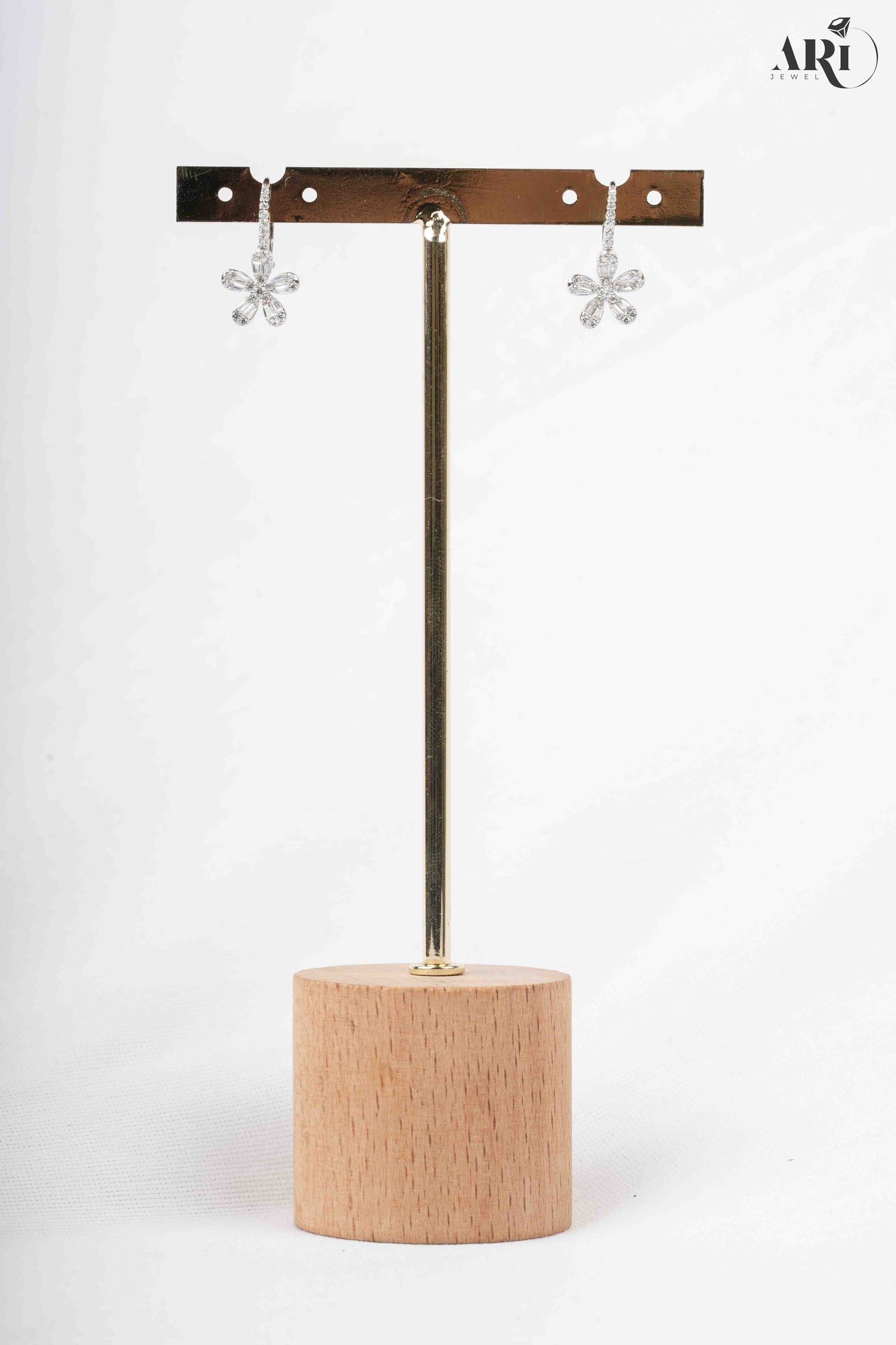 Flower Solitaire Diamond Tops