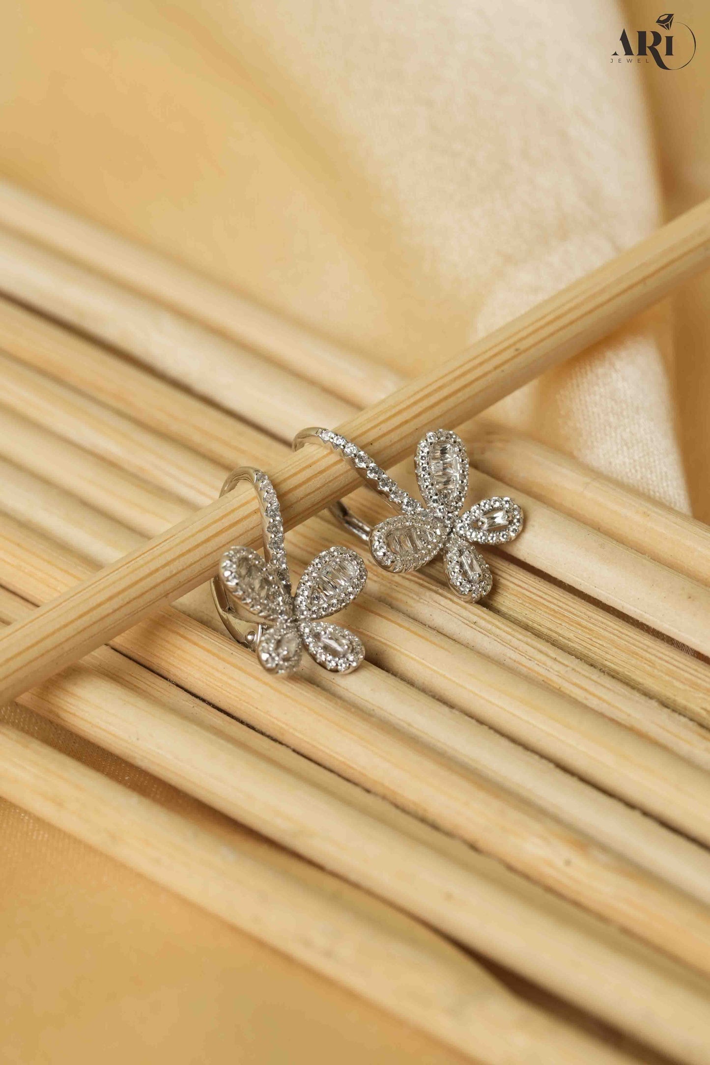 Butterfly Style Diamond Tops