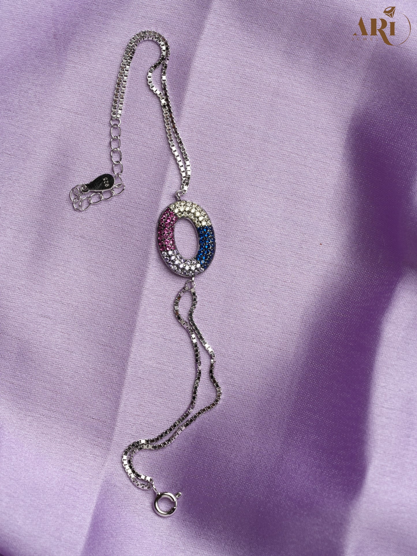 Multicolour Oval Style Bracelet (DI23.2)