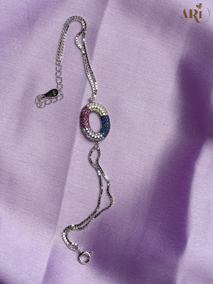 Multicolour Oval Style Bracelet (DI23.2)