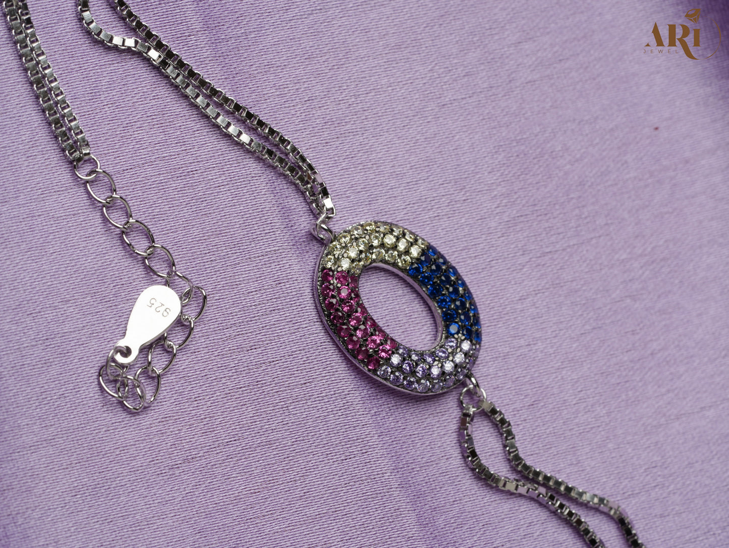Multicolour Oval Style Bracelet (DI23.2)