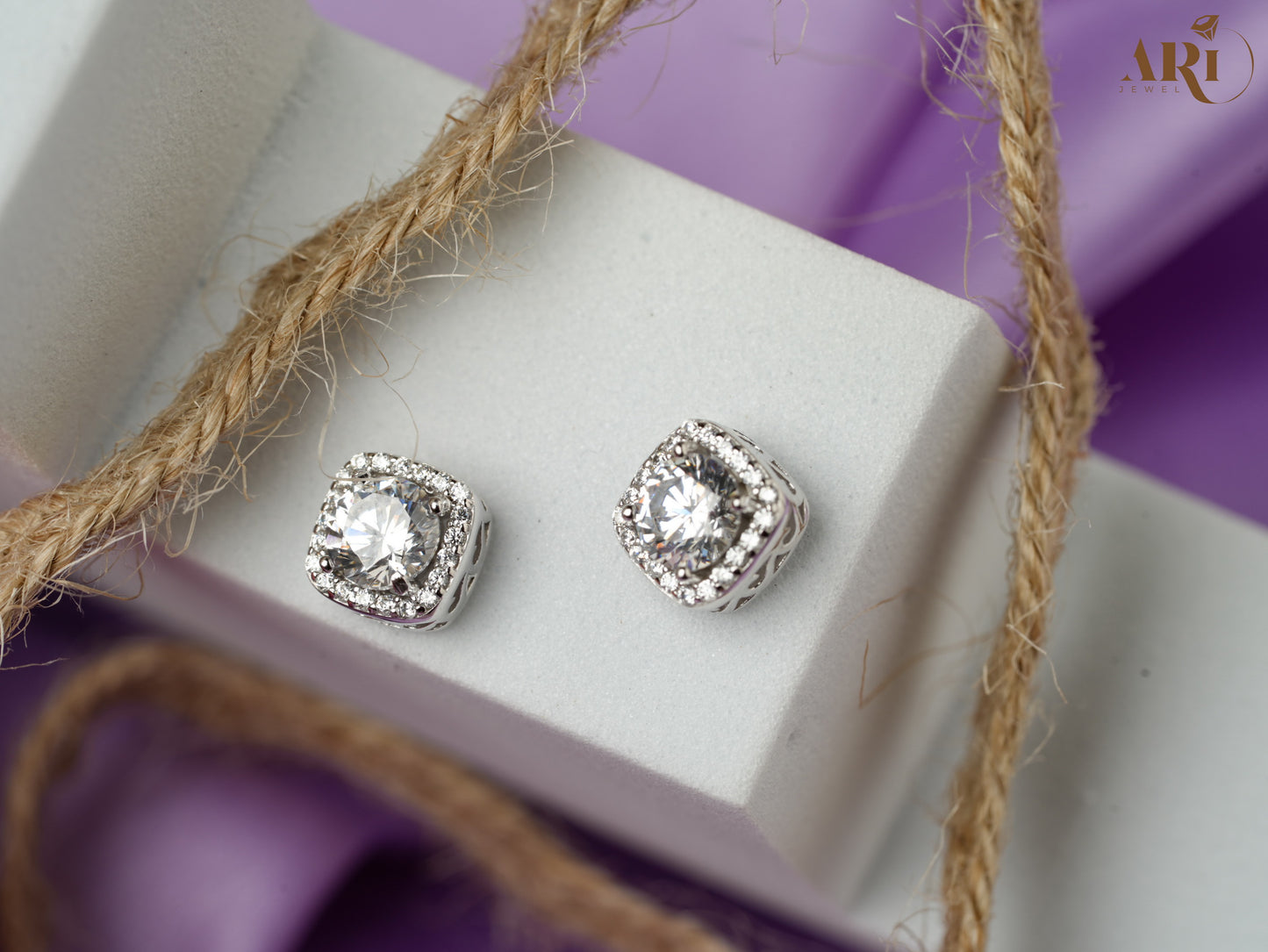Solitaire Square Tops (Di14)