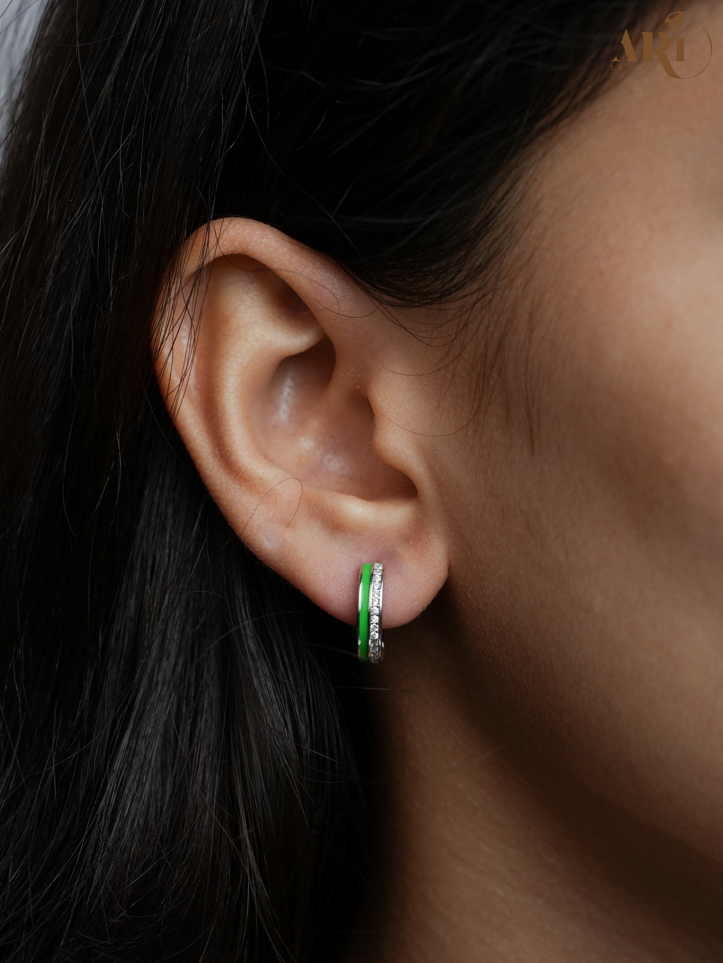 Silver  Green Anamal Bali (Di22)