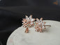 Enamel Flower Rosegold Tops (Di  21.2)