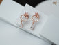 Hanging Drop rose gold Diamond Tops (Di13.6)
