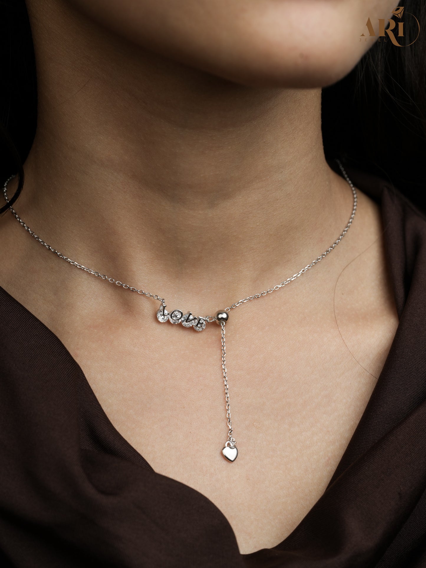 Love Daimond Chain Pendant (DI26)
