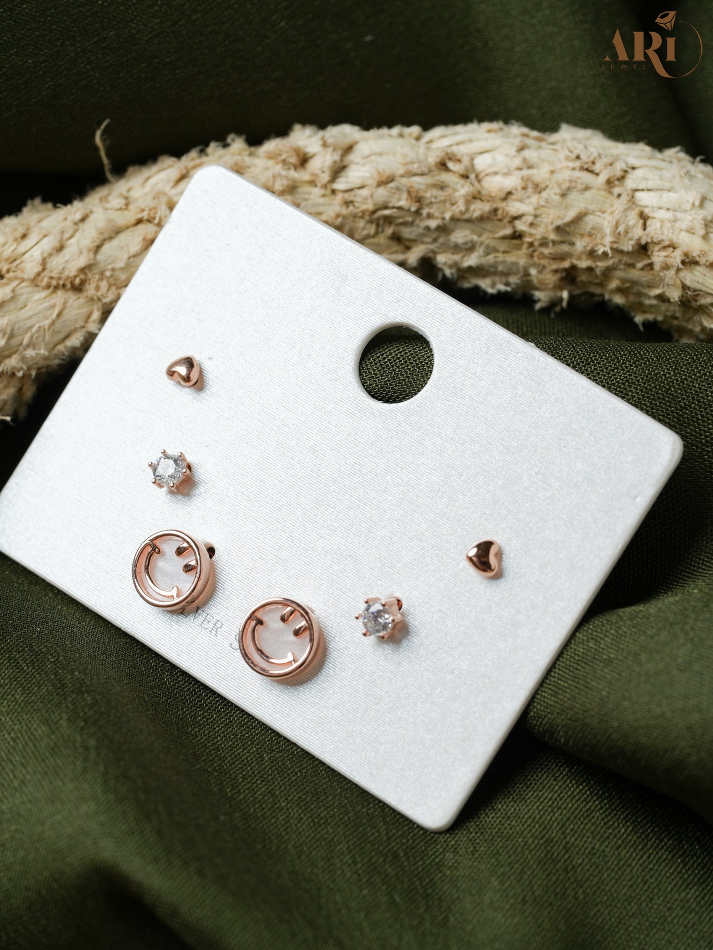 Piercings Rose gold Tops Sets (Di18)