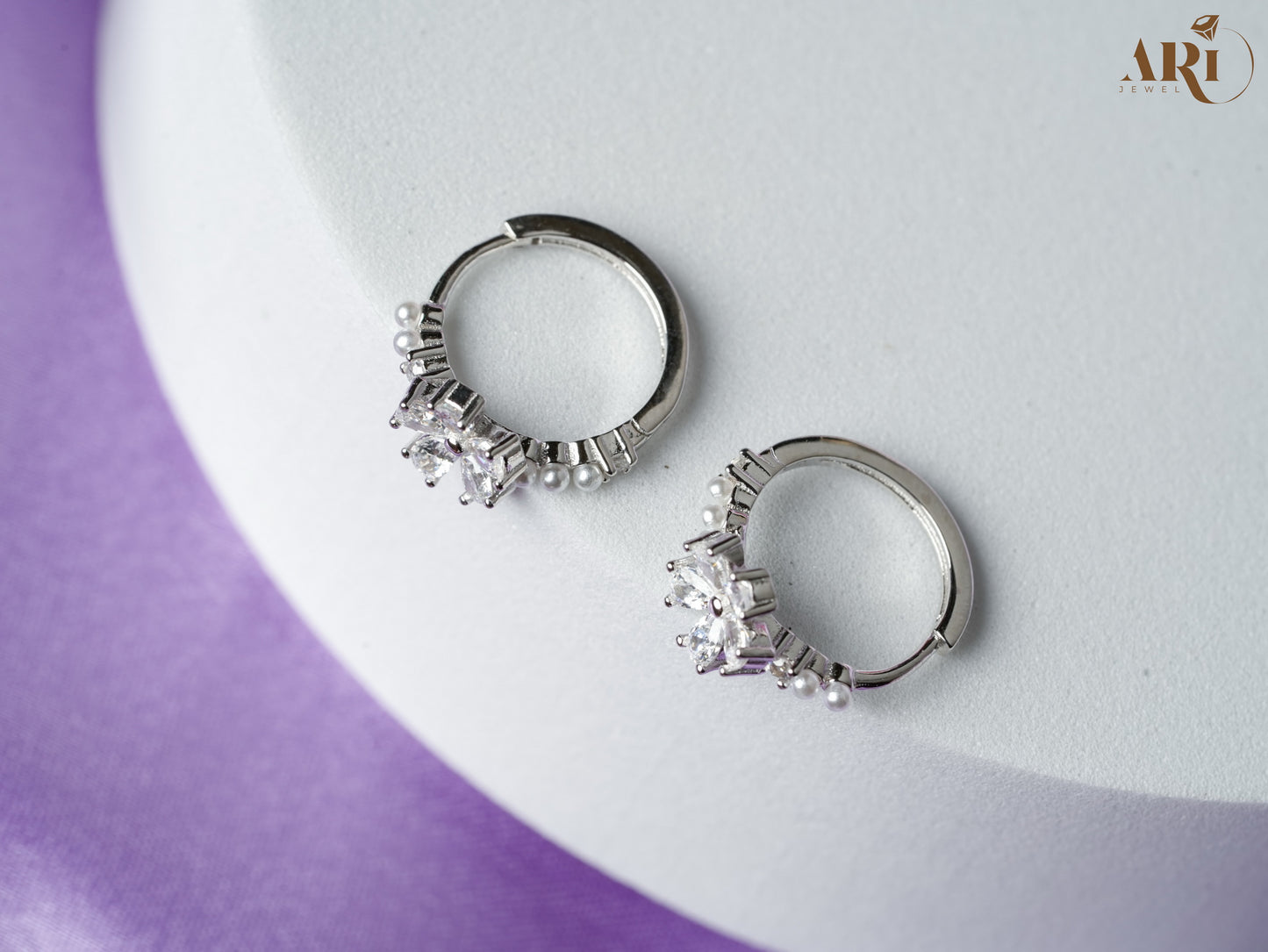 Dimond Bali with pearl (Di15.6)